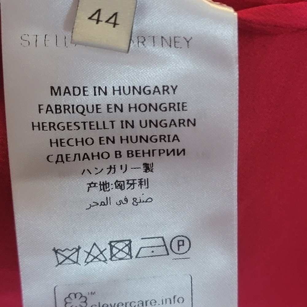 Stella Mccartney Silk Popover Blouse - Picture 11 of 12